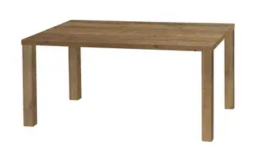 Primo Esstisch Sandwich 4-Fußgestell Holzwerkstoff beschichtet Eiche (Nachbildung), Braun 138 cm