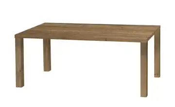 Primo Esstisch Sandwich 4-Fußgestell Holzwerkstoff beschichtet Eiche (Nachbildung), Braun 160 cm