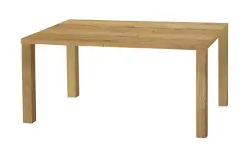 Primo Esstisch Sandwich 4-Fußgestell Holzwerkstoff beschichtet Eiche (Nachbildung), Natur 138 cm