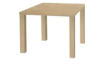 Primo Esstisch Sandwich 4-Fußgestell Holzwerkstoff beschichtet Eiche (Nachbildung) 80 cm