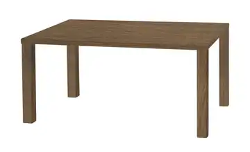 Primo Esstisch Sandwich 4-Fußgestell Holzwerkstoff beschichtet Eiche (Nachbildung), Haselnussbraun 138 cm