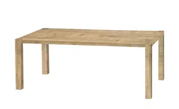 Primo Esstisch Sandwich 4-Fußgestell (seitl.montiert) Holzwerkstoff beschichtet Mango (Nachbildung) 190 cm