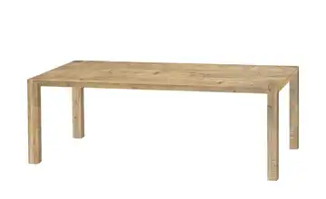 Primo Esstisch Sandwich 4-Fußgestell (seitl.montiert) Holzwerkstoff beschichtet Mango (Nachbildung) 220 cm