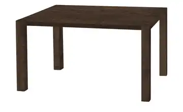 Primo Esstisch Sandwich 4-Fußgestell (seitl.montiert) Holzwerkstoff beschichtet Mango (Nachbildung), Dunkelbraun 120 cm