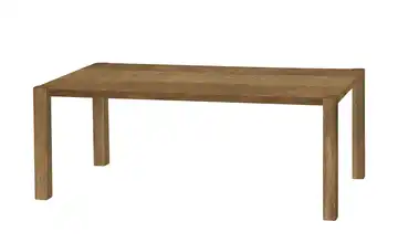 Primo Esstisch Sandwich 4-Fußgestell (seitl.montiert) Holzwerkstoff beschichtet Teak (Nachbildung) 190 cm