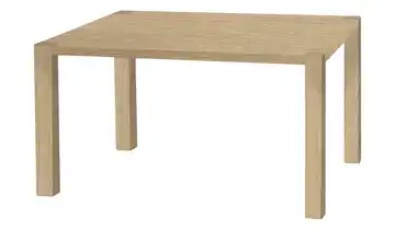 Primo Esstisch Sandwich 4-Fußgestell (seitl.montiert) Holzwerkstoff beschichtet Eiche (Nachbildung) 120 cm