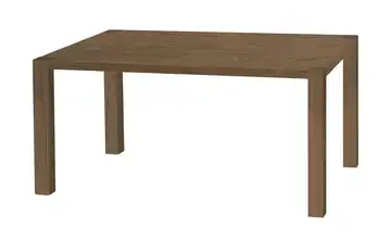 Primo Esstisch Sandwich 4-Fußgestell (seitl.montiert) Holzwerkstoff beschichtet Eiche (Nachbildung), Haselnussbraun 138 cm