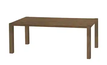 Primo Esstisch Sandwich 4-Fußgestell (seitl.montiert) Holzwerkstoff beschichtet Eiche (Nachbildung), Haselnussbraun 190 cm