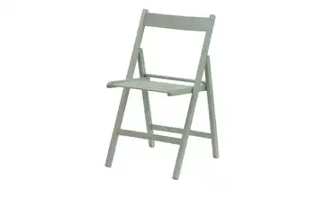 Klappstuhl Aus massivem Holz Salbeigrün