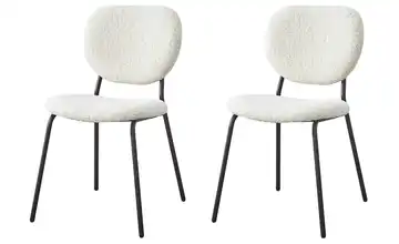 Stuhl 2er-Set Weiß