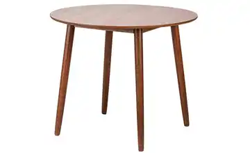 Esstisch 90 cm 90 cm Braun, Walnuss 90 x 90 x 75 (cm)