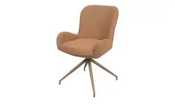 Stuhl drehbar Hellbraun