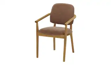 smart Armlehnstuhl aus Wildeiche massiv 