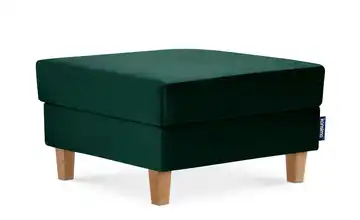KONSIMO Hocker Dunkelgrün