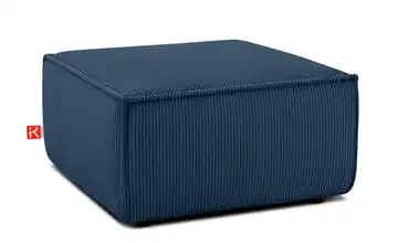 KONSIMO Hocker Marineblau