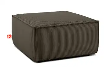 KONSIMO Hocker Braun