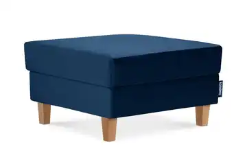 KONSIMO Hocker Dunkelblau