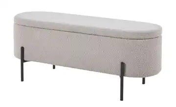 Bettbank Taupe, Schwarz