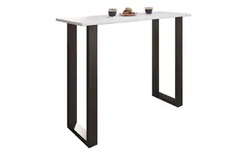 Bartisch Weiß 50x140