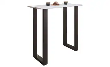 Bartisch Weiß 50x110