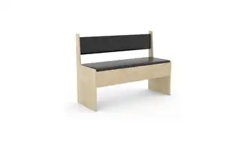 Eckbank  mit Stauraum holzfarben 110 cm
