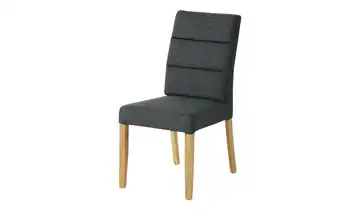 Woodford Esszimmerstuhl Nona Schwarz Wildeiche, geölt