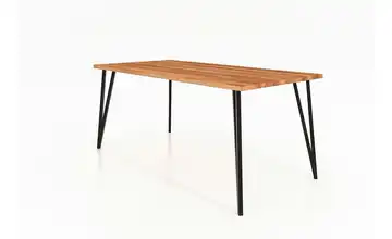 Esstisch 80 cm 190 cm Kernbuche