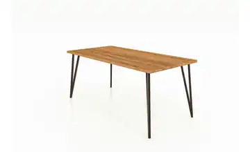 Esstisch 80 cm 170 cm Wildeiche 80x170 cm