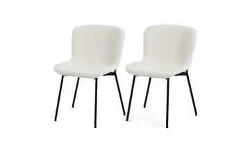 Furnhouse Esszimmerstuhl 2er-Set Teddy