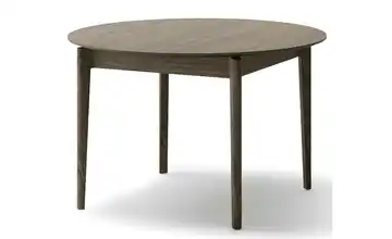 Selsey Esstisch ausziehbar Esche (Nachbildung), Dunkelbraun 120 cm 120x120 120 cm