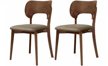 KONSIMO Holzstuhl 2er-Set  