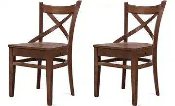 KONSIMO Holzstuhl 2er-Set  