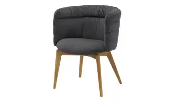 Jette Home Esszimmerstuhl Paola Chenille Grau