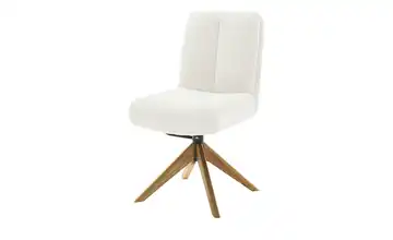 Esszimmerstuhl Drehfunktion Beige Eiche