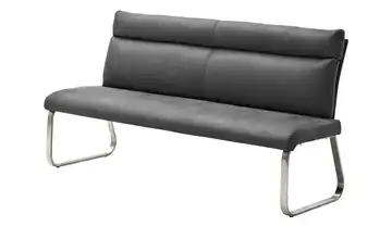 Sitzbank 160 cm Grau