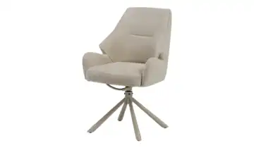 Dreh-Schwingstuhl Beige