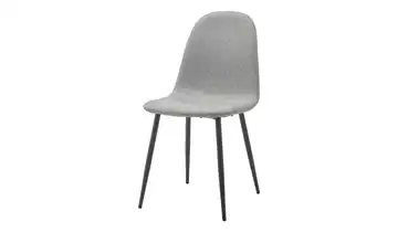 Stuhl Grau, Schwarz