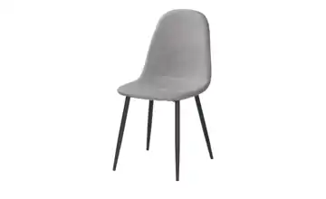 Stuhl Grau, Schwarz