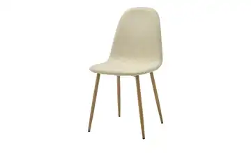 Stuhl Creme, Eiche (Nachbildung)