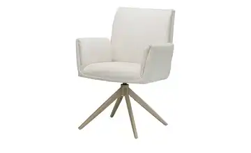 Armlehnstuhl Creme, kaschmirfarben