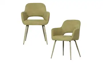 WOOOD Esszimmerstuhl - 2er Set  