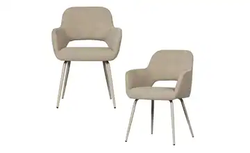 WOOOD Esszimmerstuhl - 2er Set Natur