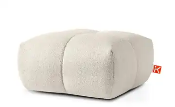 KONSIMO Hocker in Bubble Optik Vena