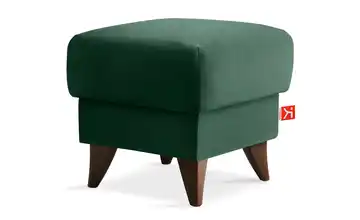 KONSIMO Hocker Gustavo Dunkelgrün