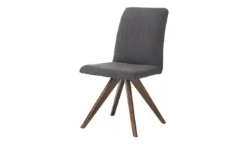 smart Stuhl Nussbaum, Anthrazit