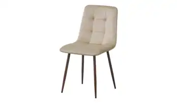 Stuhl Nussbaum, Beige