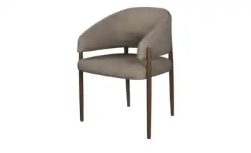 Primo Stuhl mit Armlehnen Jelina Braun