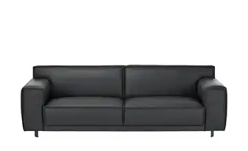 SOHO Big Sofa Schwarz Kappnaht