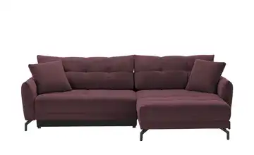 bobb Ecksofa  Burgund rechts