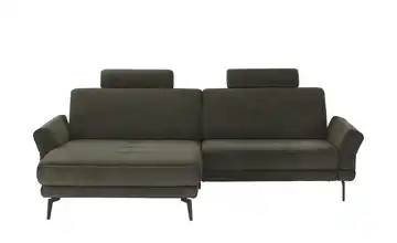 Kollektion Kraft Ecksofa Mike Dunkelgrau links Erweiterte Funktion